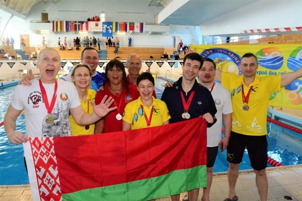 Russian Masters Swimmers, Vladimir Predkin, Larisa Nagovitsyna, Swimming Masters, European Masters Swimming, www.swim.by, Masters Swimming, Riga Amber Cup 2019, Swim.by