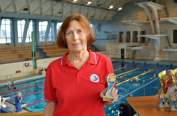 Russian Masters Swimmers, Vladimir Predkin, Larisa Nagovitsyna, Swimming Masters, www.swim.by, Masters Swimming, Riga Amber Cup 2019, Swim.by
