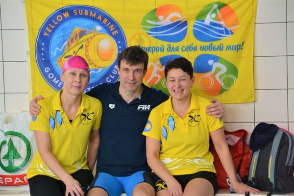 Russian Masters Swimmers, Vladimir Predkin, Larisa Nagovitsyna, Swimming Masters, European Masters Swimming, www.swim.by, Masters Swimming, Riga Amber Cup 2019, Swim.by