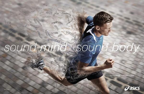 Спортивная реклама Спортивная реклама Asics