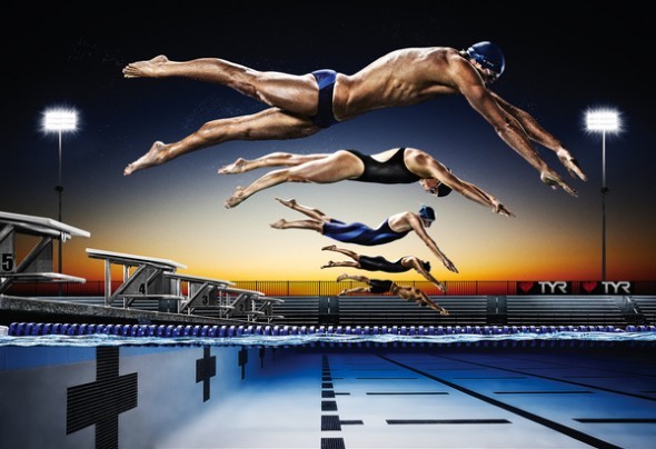 Спортивная реклама Спортивная реклама TYR, плавание, swimming