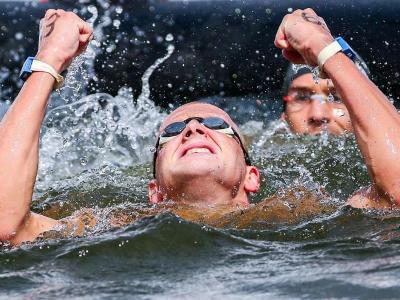 Swim.by | Ferry Weertman Плавание водный марафон в Рио-2016, Open water swimming marathon, Rio-2016