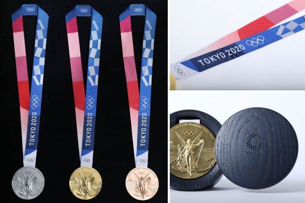 Tokyo 2020 Olympic Games Medals, Tokyo 2020 Medal Design, Olympic Games 2020 Medal, www.swim.by, 2020 Olympic Games Medal Design, Tokio 2020 Medals, Olympic Games Tokyo 2020 Medal, Swim.by