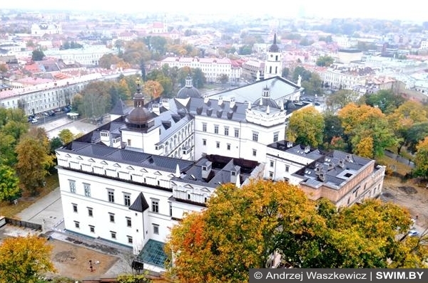 Andrzej Waszkewicz | Vilnius from high Вильнюс, фото панорама, туризм Литва