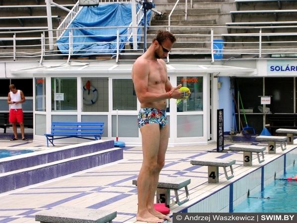 Andrzej Waszkewicz | Prague swimming camp 2015 Владислав Брагин плавание