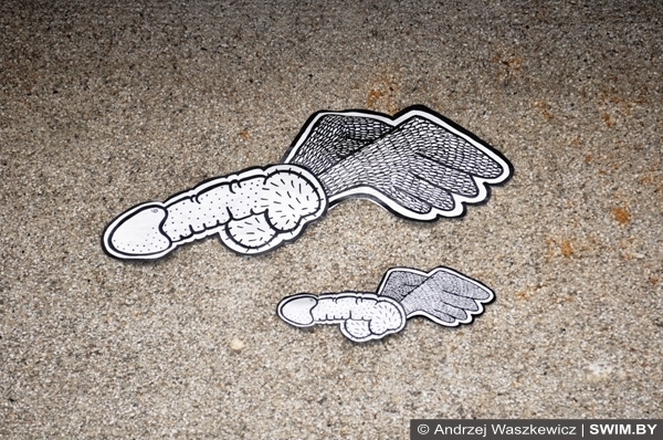 Andrzej Waszkewicz | Wilno. Ulicy w październiku Andrzej Waszkewicz sztuka Wilno Vilnius street art