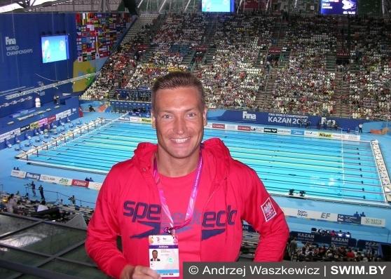 World swimming championships, Kazan 2015 Andrzej Waszkewicz, World swimming championships, Kazan 2015